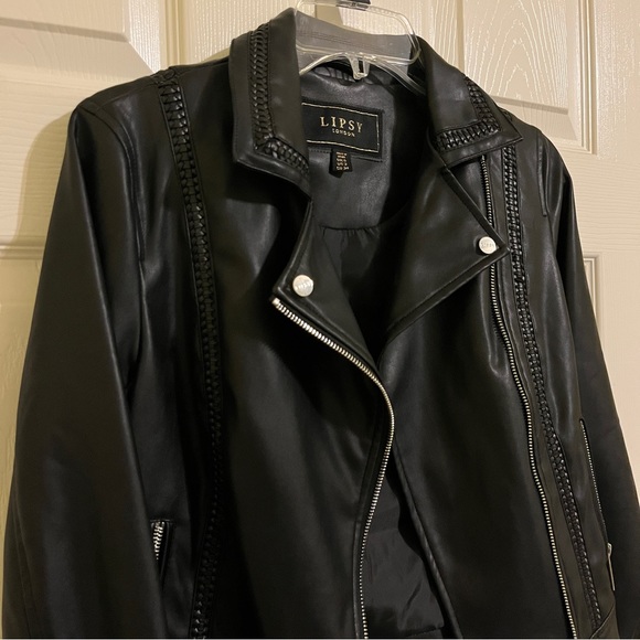 Biker Leather Jacket - Picture 3 of 4